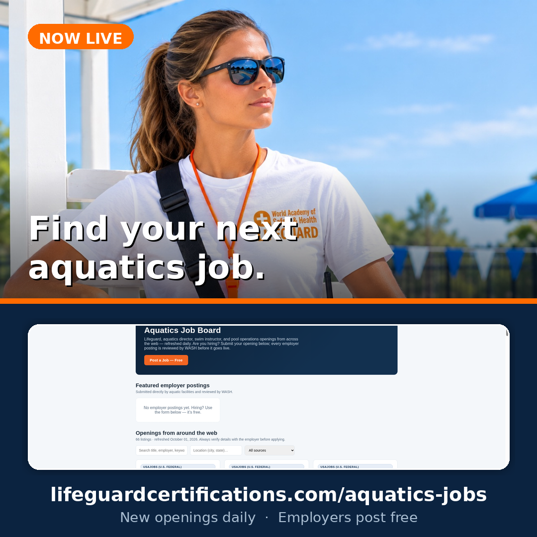 Aquatics Job Board
